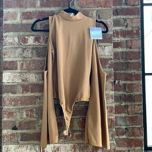 Misguided Bell Sleeve Bodysuit